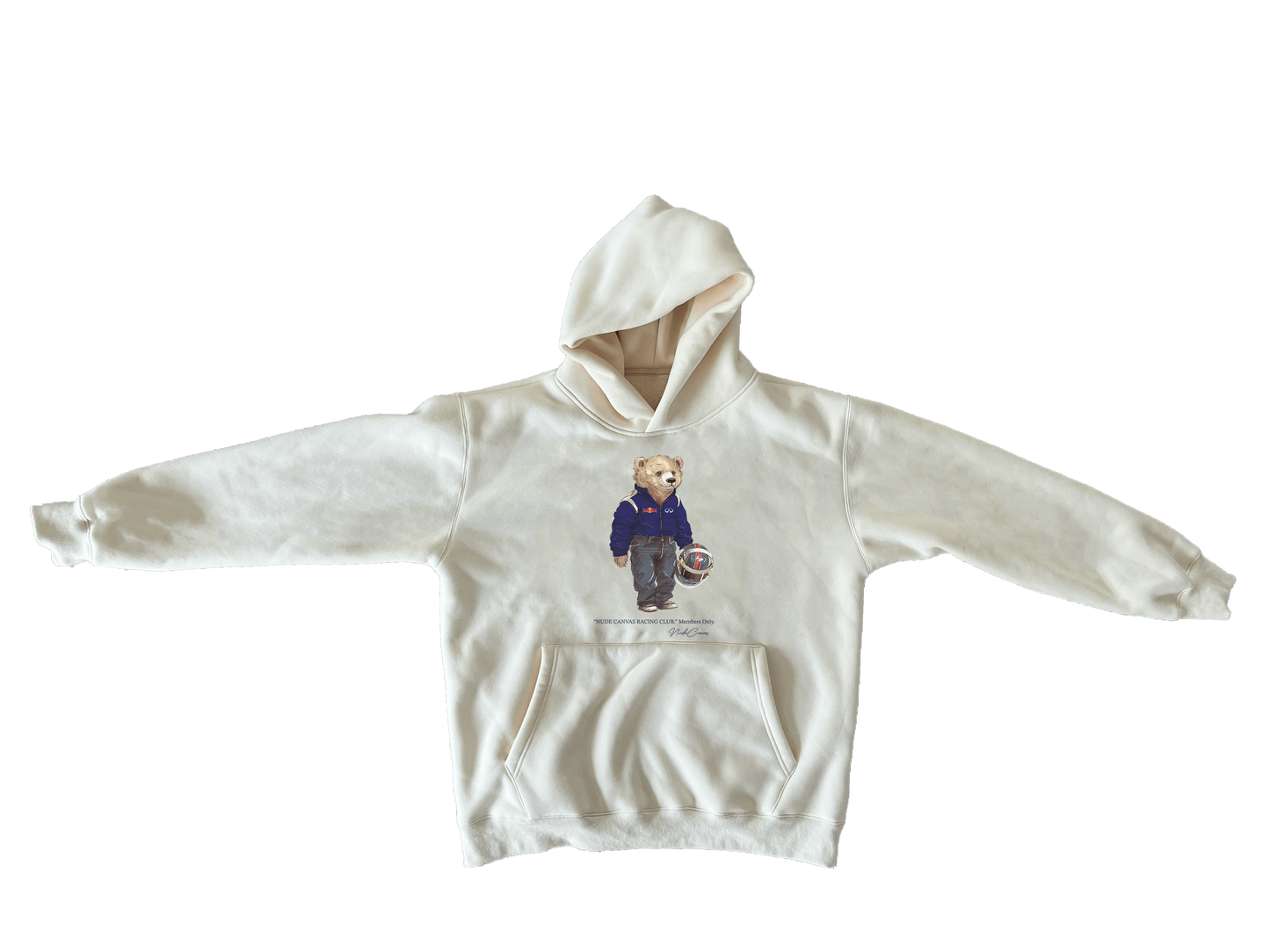 Navy Bear Hoodie