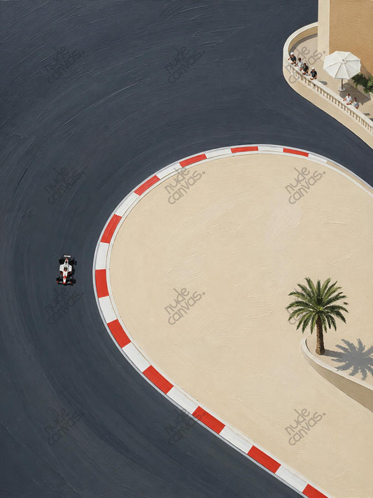Street Circuit Hairpin Scene by Nude Canvas